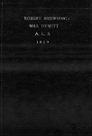 [Dowden], [Edward]. ALS to
