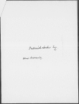 Locker-[Lampson], Frederick. ALS to