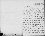 Parkes, Elizabeth Rayner. ALS to