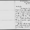 Pym, [Augusta Harding]. ALS to