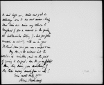 Pym, [Augusta Harding]. ALS to