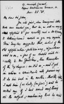 [Simeon], Sir John. ALS to. Regarding a pension for William Allingham
