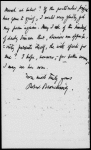 [Simeon], Sir John. ALS to. Regarding a pension for William Allingham