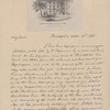 "Shippen Mansion" Res. of Dr. B. Rush, at time of his death. No. 98 South 4th Street Philada.