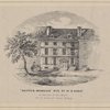 "Shippen Mansion" Res. of Dr. B. Rush, at time of his death. No. 98 South 4th Street Philada.