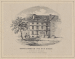 "Shippen Mansion" Res. of Dr. B. Rush, at time of his death. No. 98 South 4th Street Philada.