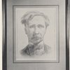Signed by both. A pastel portrait by A.E. (George William Russell) of George Moore; signed and dated 1900. . .