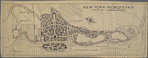 Fairgrounds plan with compass rose