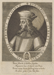 Caption encircling portrait:] Rudloph III. Alberti I. Caesaris fil. Mitis. Primvs Archidvx. [Inscribed below portrait:] Aliena vocis ae MVLA.