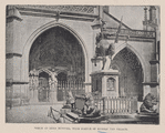 Temple of the Victory at Athens. (Fifth Century Ionic.) ; Porch of the Bern Minster, with statue of Rudolf von Erlach.