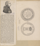 Count Rumford ; Rumford medal. Size of original.