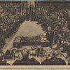 Mr. Runciman delivering a speech which paved the way for Britain's abandonment of free trade--the historic scene in the House of Commons. Courtesy Illustrated London news.