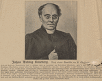 Johan Ludvig Runeberg. Nach einem Gemälde von A. Edelfelt.
