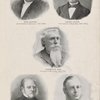 Heads (deceased) of the Department of Agriculture. [Includes portrait of Jeremiah M. Rusk. (Secretery of Agriculture, 1889-1893.)]