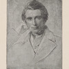 John Ruskin 1857 from the portrait in colored chalk by George Richmond, R.A.