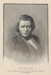 John Ruskin (1866). (From a photograph by Messrs. Elliott and Fry. Engraved by M. Klinkicht.)