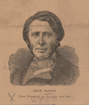 John Ruskin. From a photograph by Elliot and Fry.