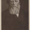 Portrait of Ruskin signed by G.W. Quinnell, R.B.A. with the following caption: Né le 8 Février 1819--mort le 20 Janvier 1900