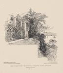 The turret-room, "Brantwood," Coniston water, England (Ruskin's bedroom).
