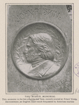 The Ruskin memorial. This memento to the late art critic has been recently erected at Friars' Craig, Derwentwater, an English resort much frequented by American tourists.