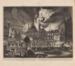 The Burning of the Old Town Hall, in Amsterdam, July 7, 1652.