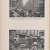 Rivington Street looking east from Allen - continuous lines of  push-carts on each side of the street; How push-carts impede truck traffic
