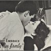 In a tight embrace ... "Kiss her firmly"
