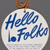 Hello Folks Tags
