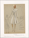 Corseted coat.