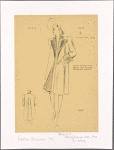Black woolen coat.