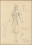 Redingote with novel pockets.