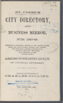 St. Joseph city directory ... 