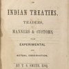 A dissertation on Indian treaties