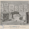 Ruskin's Bedroom, Brantwood (Showing the Turner Drawings and the William Hunt above the fireplace)