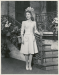 Betty Garrett in a scene from the stage production Something for the Boys
