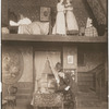 William Morris, Mary Pickford, Iva Merlin, and Henry Stanford in Act III of the stage production A Good Little Devil by Rosemonde Gerard and Maurice Rostand, Theatre Republic.