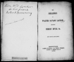 Swinburne, Algernon Charles. ALS to R. Browning