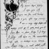 Browning, Robert Wiedeman Barrett. ALS to Mrs. Sophia May Eckley. Relates to Robert Browning