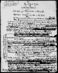 The Black Robe. Holograph n.d