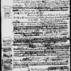 Iris. Incomplete holograph copy of story. Pages 1-5 in Collins' hand 1887 May