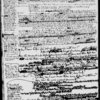 Iris. Incomplete holograph copy of story. Pages 1-5 in Collins' hand 1887 May