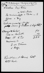 The Legacy of Cain. Holograph notes for a prescription n.d.