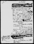 Man and wife. Act I and II. Holograph draft. Inscribed on verso of last page: "Man and wife. Part of the drama (as originally written)." n.d.