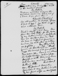 Man and wife. Act I and II. Holograph draft. Inscribed on verso of last page: "Man and wife. Part of the drama (as originally written)." n.d.