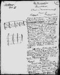 Clarke, Marcus. The moonstone. Ms. play, signed and dated "Public Library, Melbourne, Victoria, 22d August 1879". A dramatization of Collins' novel. Includes 2 pen-and-ink sketches for stage settings 1879 Aug 22