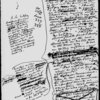 Clarke, Marcus. The moonstone. Ms. play, signed and dated "Public Library, Melbourne, Victoria, 22d August 1879". A dramatization of Collins' novel. Includes 2 pen-and-ink sketches for stage settings 1879 Aug 22