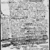Clarke, Marcus. The moonstone. Ms. play, signed and dated "Public Library, Melbourne, Victoria, 22d August 1879". A dramatization of Collins' novel. Includes 2 pen-and-ink sketches for stage settings 1879 Aug 22