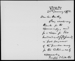 Bentley, George. ALS to 1872 Jan. 25