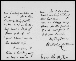 Bentley, George. ALS to 1872 Jan. 25