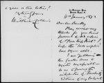 Bentley, [George]. ALS to 1872 Jan. 31